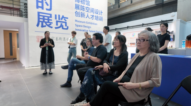 展览的展览—《博物馆展陈空间筹算改动东说念主才培训》终期评图暨后果展在中央好意思术学院建筑学院开展